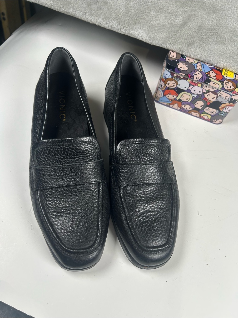 Vionic Shellah Black Slip-On Comfort Loafer - Picture 12 of 12